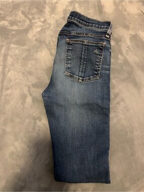 rag & bone Women's Dark Blue Skinny Jeans